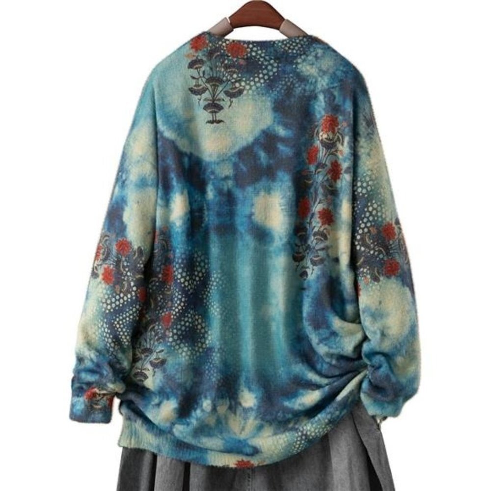 Oversized Pullover Sweaters Women Sweater Graphic Casual Loose Long Sleeve Knit